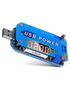 Convertidor de Voltaje Buck Boost PEMENOL 15W 0.5-30V USB