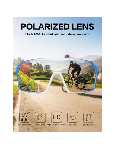 Gafas de sol BIRCEN polarizadas para deportes - UV400