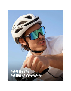 Gafas de sol deportivas BIRCEN UV400 para ciclismo y correr 2