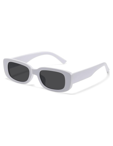 Gafas de Sol Rectangulares JASPIN UV400 Unisex Retro Gafas de Sol Rectangulares JASPIN UV400 Unisex Retro