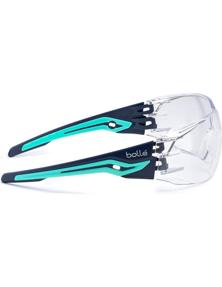 Gafas de Seguridad Bollé Silex Unisex Negro y Azul Gafas de Seguridad Bollé Silex Unisex Negro y Azul