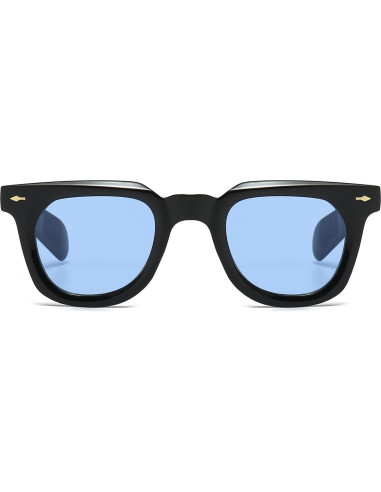Gafas de sol cuadradas PORADAY negras UV400 unisex