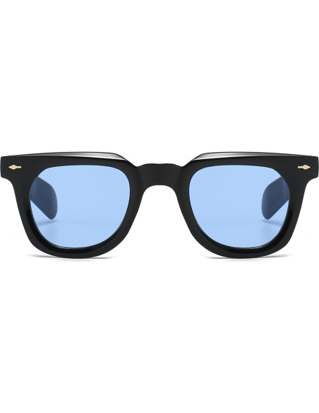 Gafas de sol cuadradas PORADAY negras UV400 unisex