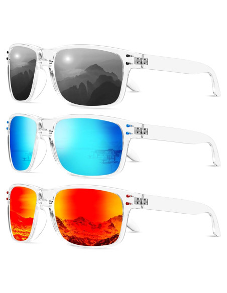 Gafas de Sol Polarizadas KALIYADI Estilo Vintage UV