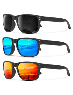 Gafas de Sol Polarizadas KALIYADI 3 Paquete UV Protección