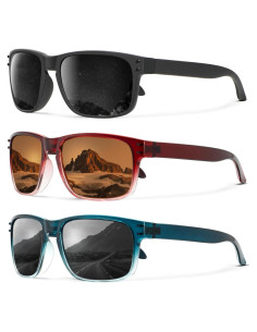 Gafas de Sol Polarizadas KALIYADI Estilo Vintage UV