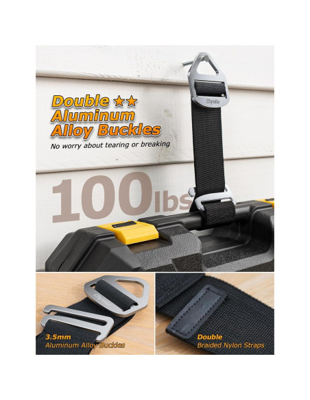 Organizador de Cables Chfeila - Paquete de 4, Ajustable 35-45cm Organizador de Cables Chfeila - Paquete de 4, Ajustable 35-45cm