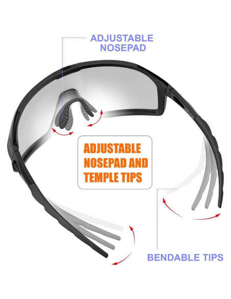 Gafas de sol polarizadas Viviendo tu tiempo qool para ciclismo