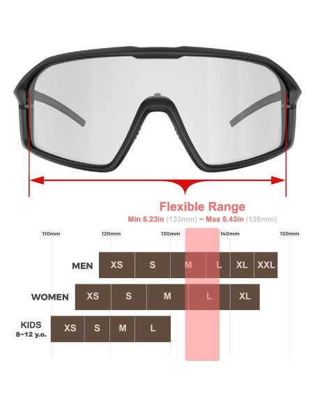 Gafas de sol polarizadas Viviendo tu tiempo qool unisex deportivas