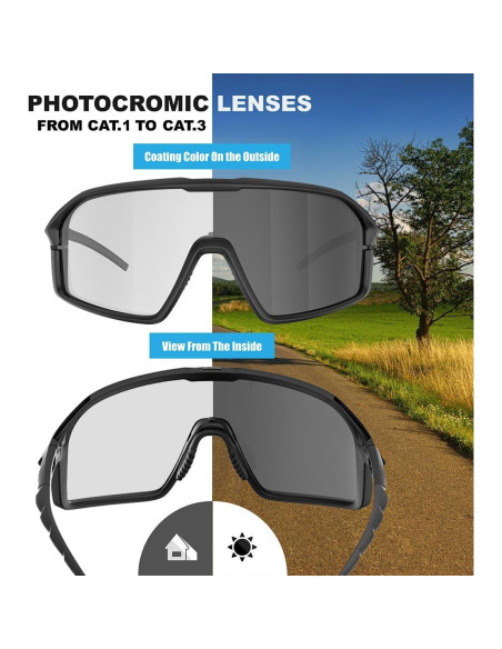 Gafas de sol polarizadas Viviendo tu tiempo qool unisex deportivas