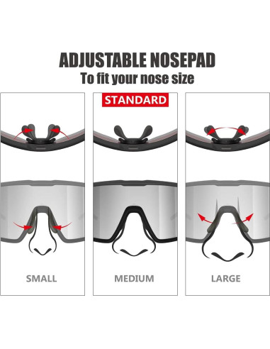 Gafas de sol polarizadas Viviendo tu tiempo qool unisex deportivas