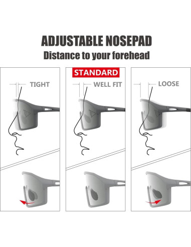 Gafas de sol polarizadas Viviendo tu tiempo qool unisex deportivas