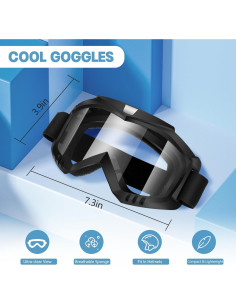 Gafas de Motocross Lievermo Transparentes para Adultos 2