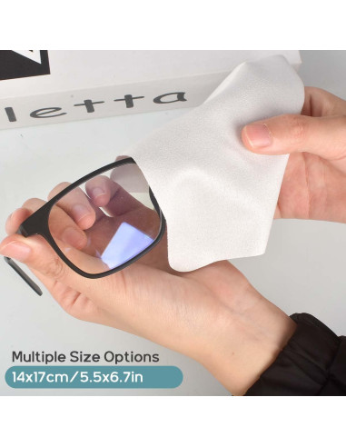 Paquete de 24 Paños de Microfibra CONLI 17x14cm Suave