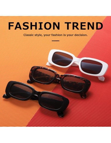 Gafas de sol KIMORN rectangulares UV400 marco negro