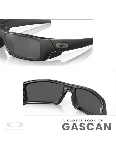 Gafas de sol Oakley Gascan para hombres + correa + kit iWear