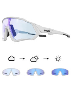 Gafas de Ciclismo KAPVOE Fotoquímicas UV400 Unisex