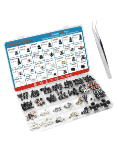 Kit de 264 Micro Interruptores Táctiles Minidodoca - 27 Tipos