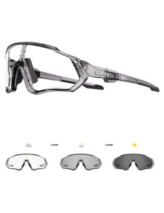 Gafas de Ciclismo KAPVOE Fotoquímicas UV400 para MTB
