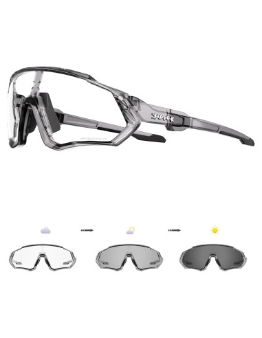 Gafas de Ciclismo KAPVOE Fotoquímicas UV400 para MTB