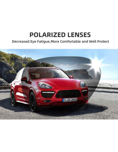 Gafas de sol deportivas ROCKBROS polarizadas UV400 para ciclismo