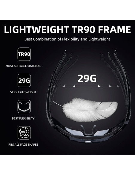 Gafas de sol deportivas ROCKBROS polarizadas UV400 para ciclismo