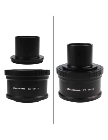 Adaptador Astromania T2 a M42 para Cámaras Olympus M4/3
