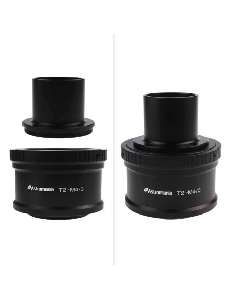 Adaptador Astromania T2 a M42 para Cámaras Olympus M4/3