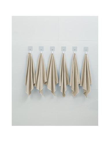 Paquete de 12 paños de limpieza Puomue 30x40 cm sin pelusa