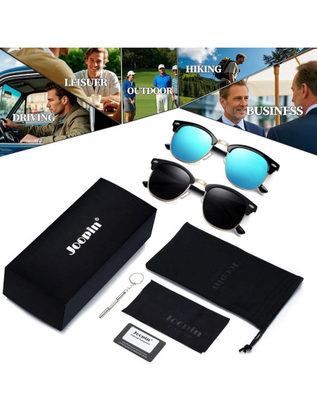 Gafas de sol Joopin H9041 polarizadas UV400 unisex Gafas de sol Joopin H9041 polarizadas UV400 unisex