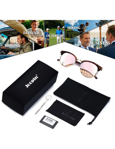 Gafas de sol Joopin H9041 polarizadas UV400 unisex Gafas de sol Joopin H9041 polarizadas UV400 unisex