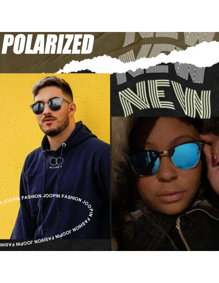 Gafas de sol Joopin polarizadas UV400 unisex vintage