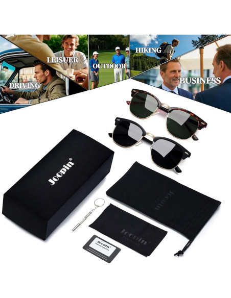 Gafas de sol Joopin H9041 polarizadas UV400 unisex Gafas de sol Joopin H9041 polarizadas UV400 unisex