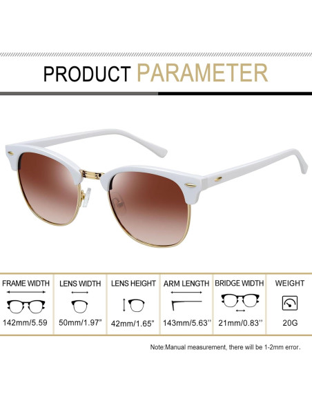 Gafas de sol Joopin H9041 polarizadas UV400 unisex