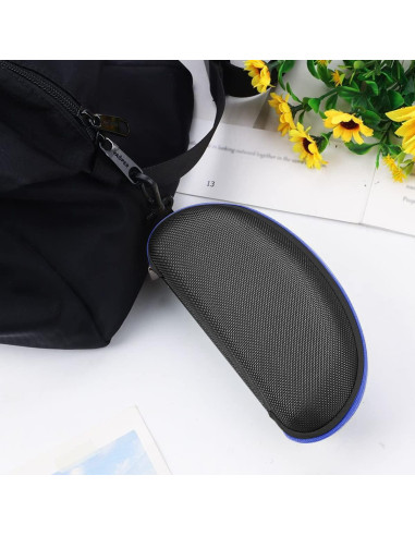 Estuche rígido para gafas EVA 3 piezas azul portátil