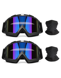 Gafas de Motocross OXG Multicolor con Máscaras Transpirables