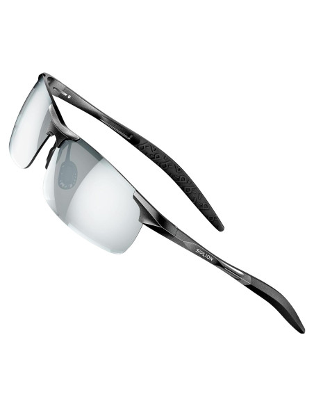 Gafas de sol SIPLION polarizadas para hombres UV400 marco ligero