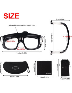 Gafas de Protección Andux LQYJ-01 para Deportes 2