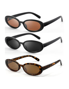 Gafas de sol retro ovaladas DANAMY con protección UV400