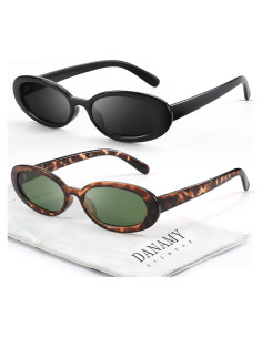 Gafas de sol retro ovaladas DANAMY con protección UV400