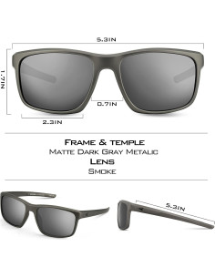 Gafas de sol polarizadas KastKing Toccoa unisex UV400 2