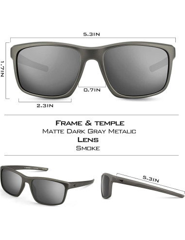 Gafas de sol polarizadas KastKing Toccoa unisex UV400