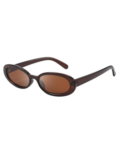 Gafas de Sol Retro Ovaladas DANAMY UV400 Café