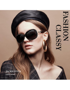 Gafas de sol Sunier para mujeres polarizadas UV400 grandes 2