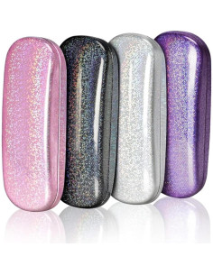 Estuche Duro para Gafas ZONLY 4 Piezas Unisex Protector 2