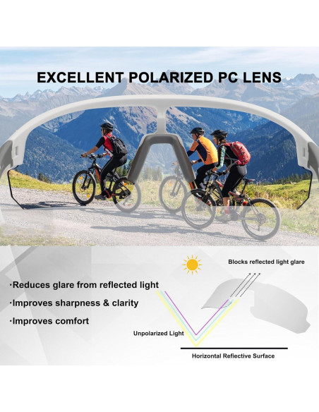 Gafas de sol polarizadas BangLong Jo578 UV400 unisex