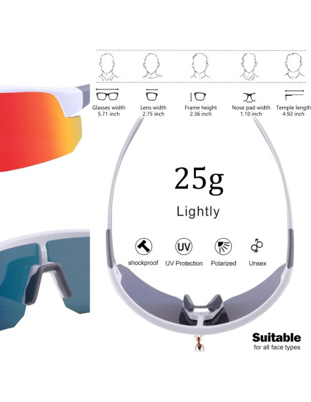 Gafas de sol polarizadas BangLong Jo578 UV400 unisex