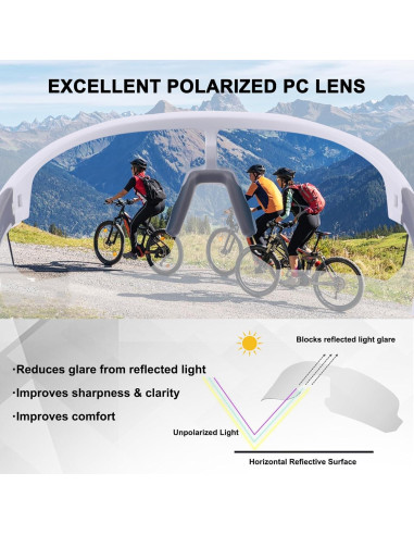 Gafas de sol polarizadas BangLong Jo578 UV400 unisex