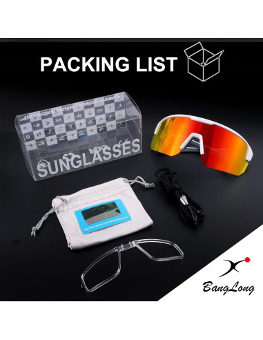 Gafas de sol polarizadas BangLong Jo578 UV400 unisex