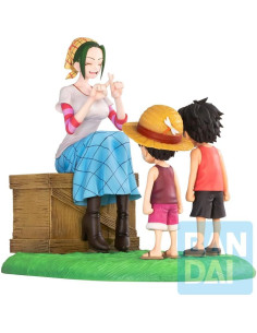 Estatua Coleccionable One Piece Luffy Ace Makino 13 cm 2